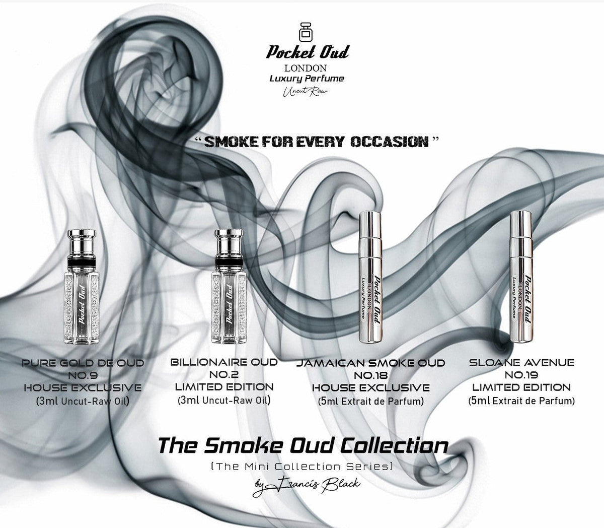 The Smoke Oud Collection | 4-Pcs